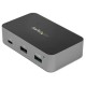 StarTech.com Hub USB-C de 3 Puertos con Puerto de Red Ethernet - 10Gb - Alimentado - 2xUSB-A 1xUSB-C - HB31C2A1CGS